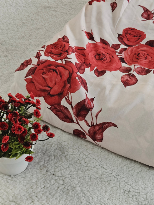 Muslin Digital Printed Cotton Fabric β MIS207RRD45