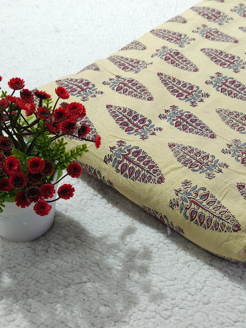 Ajrakh Printed Cotton Fabric – MIS0603SCM9