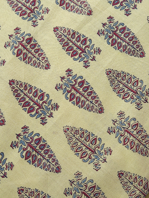 Ajrakh Printed Cotton Fabric β MIS0603SCM9