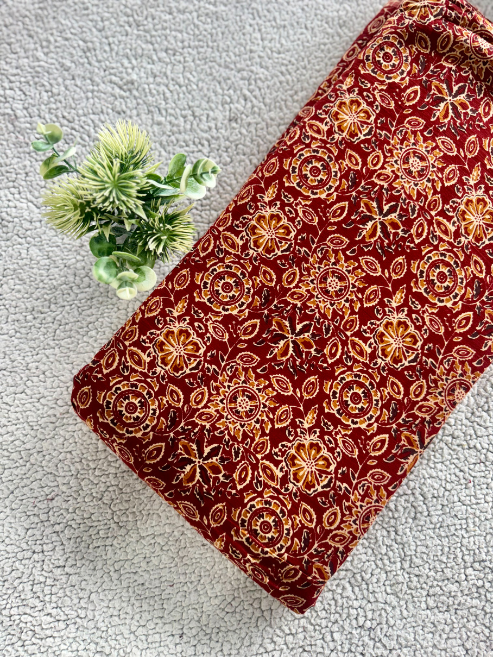 Kalamkari Cotton Fabric – MIS47VF12