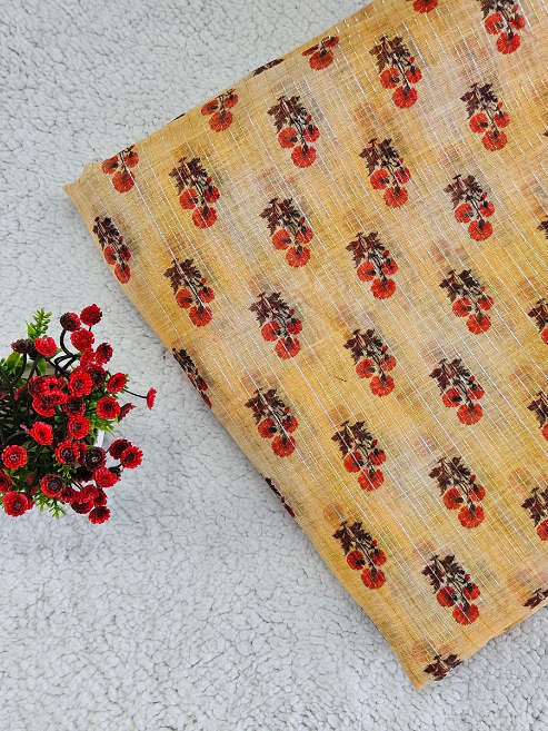 Chanderi Linen Fabric – MIS353SPH2