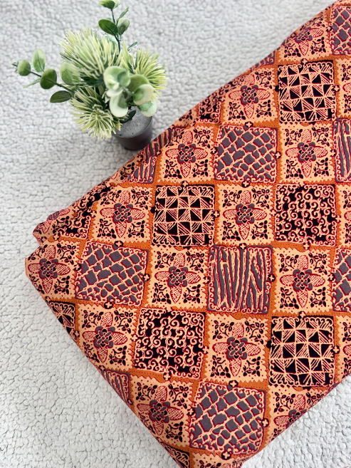 Ajrakh Cotton Fabric – Mix & Match Traditional Prints | Soft & Lightweight