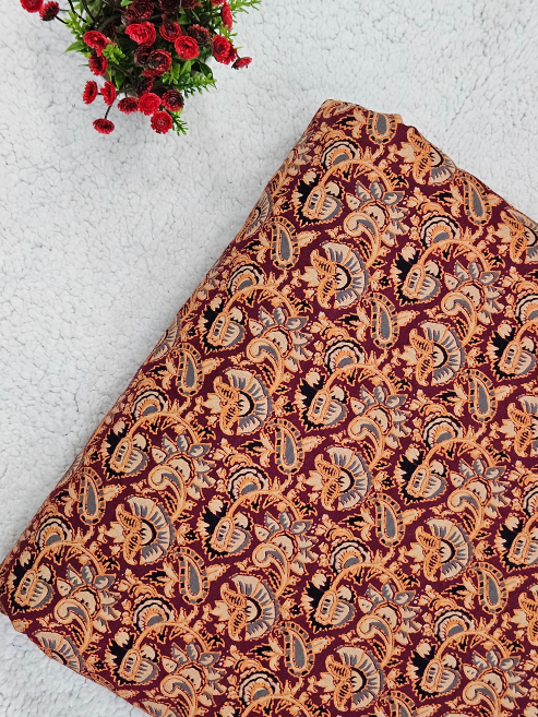 Kalamkari Cotton Fabric β MIS325KF2