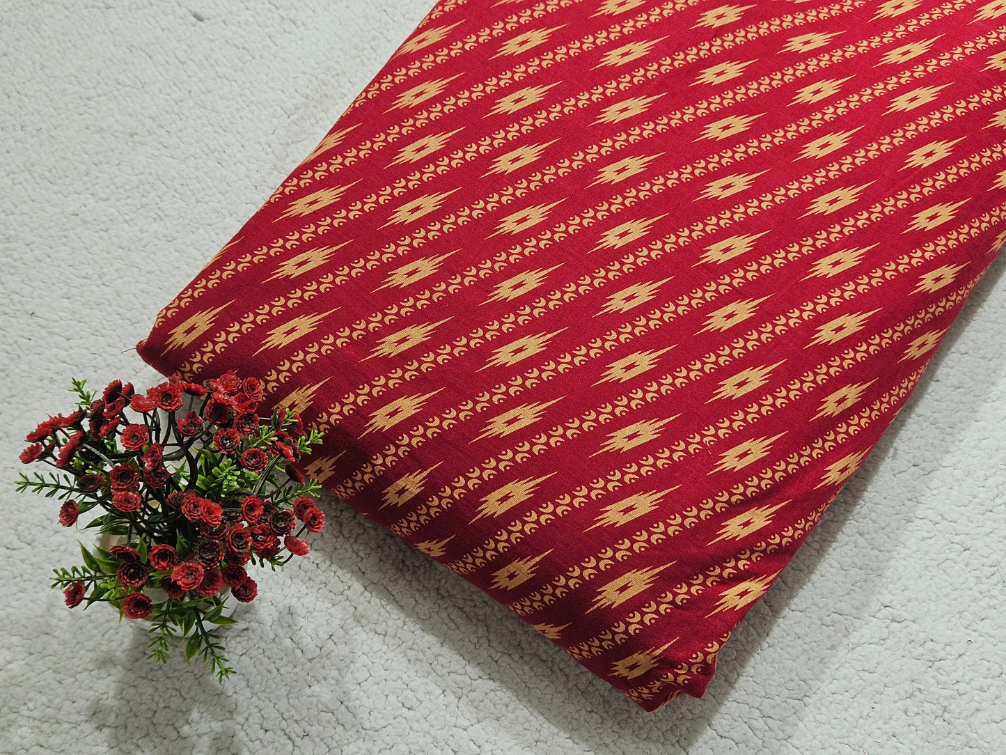 Ikath Cotton Fabric- MIS325KF19