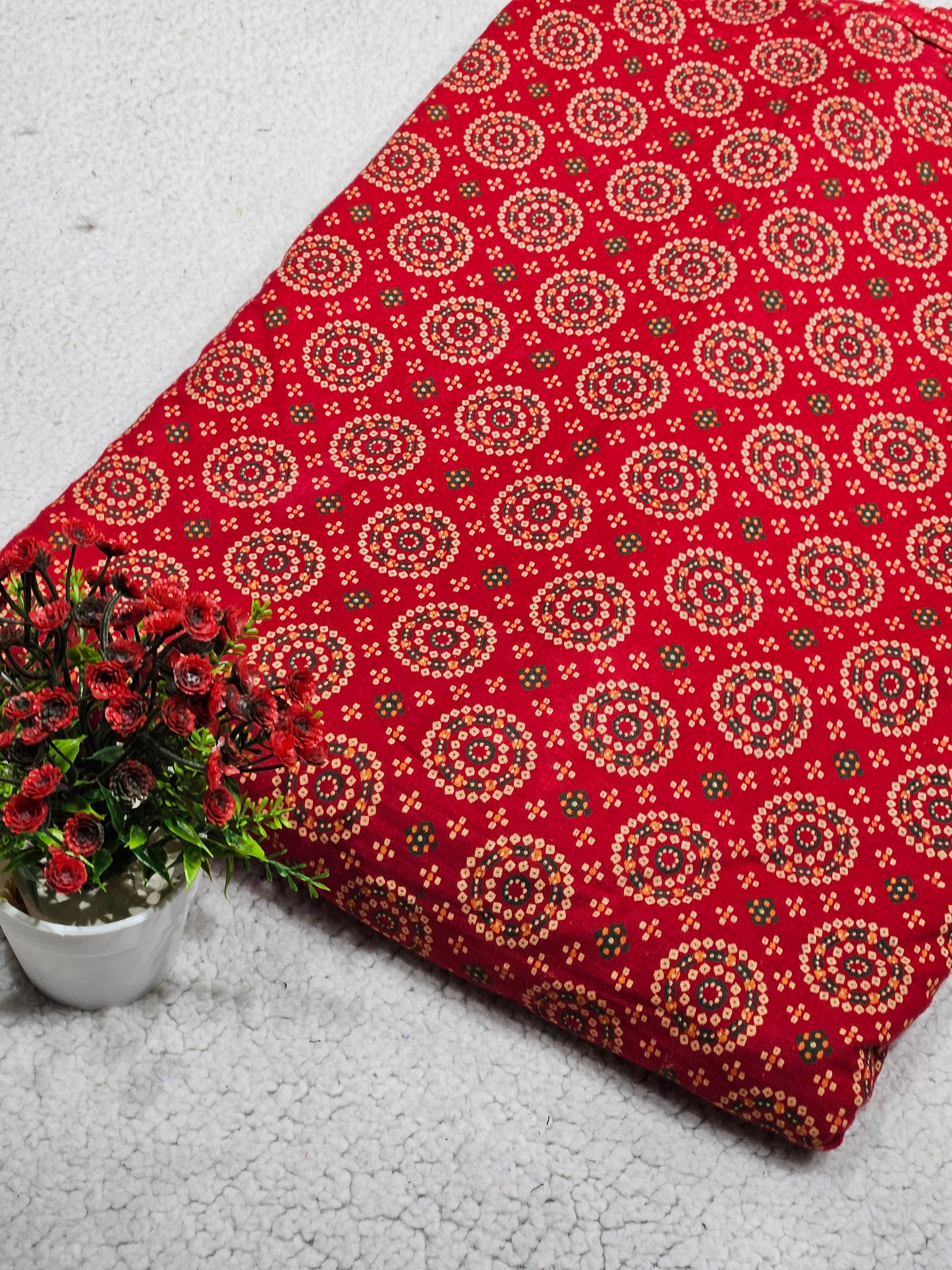 Pure Cotton Screen Print -MIS404KF3