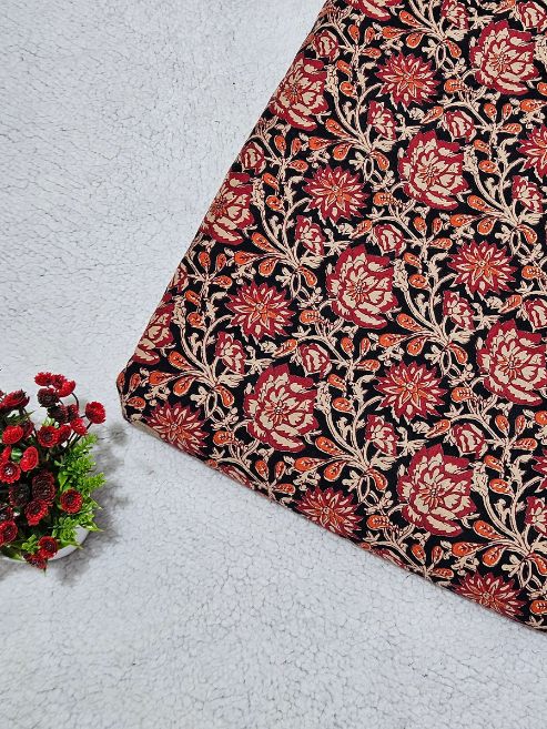 Kalamkari Cotton Fabric β MIS56VF-6