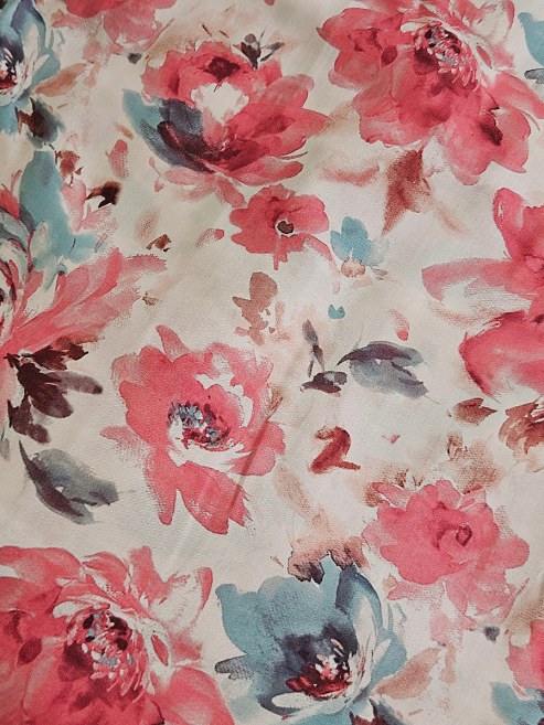 Muslin Digital Cotton Fabric – MIS207RRD21