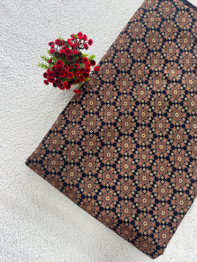 Ajrakh Printed Cotton Fabric – MIS73SCM-6