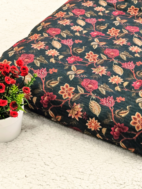 Chanderi Cotton Fabric β MIS185RRD8