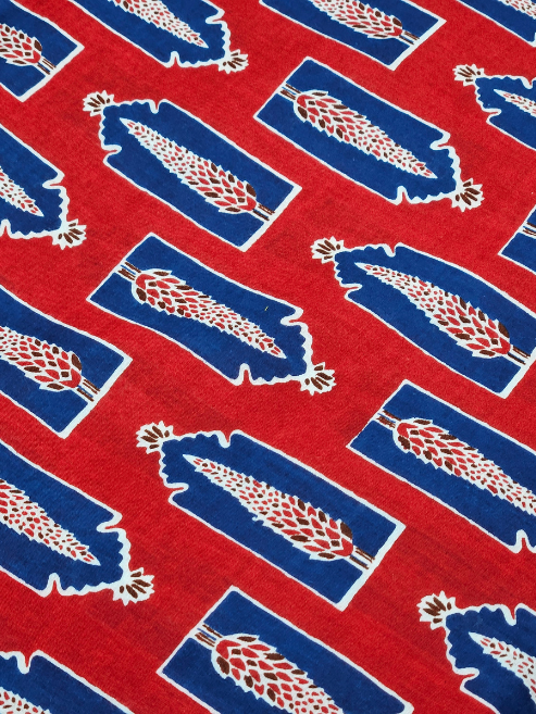 Ajrakh Printed Cotton Fabric – MIS1325SST1