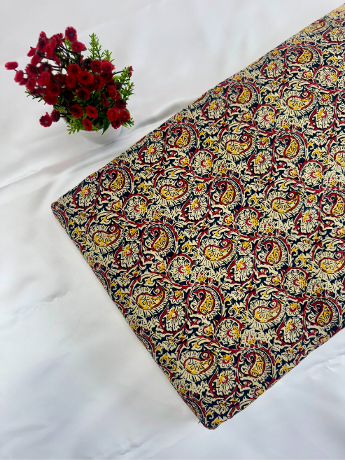 Kalamkari Cotton Fabric β MIS576SK14