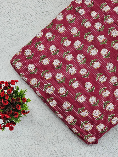 Kantha Cotton Fabric β MIS56VF-9