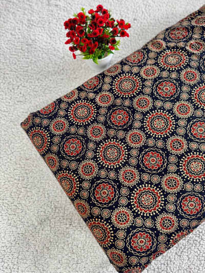 Ajrakh Printed Cotton – MIS73SCM1