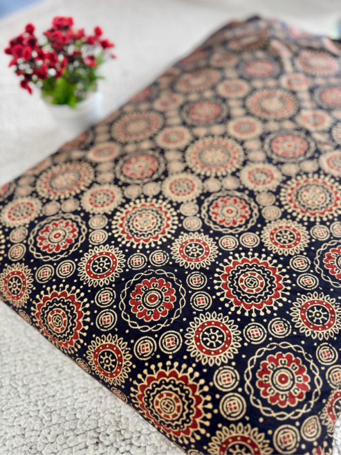Ajrakh Printed Cotton – MIS73SCM1