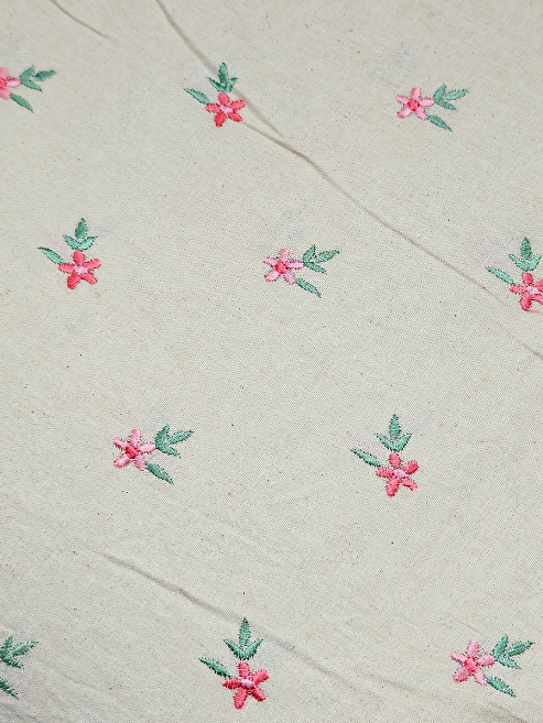 Pure Cotton With Hand Work