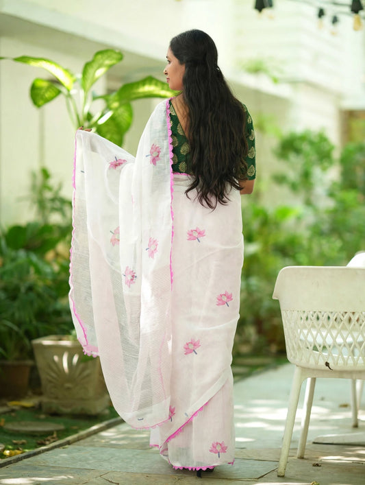 SOFT LINEN SAREE