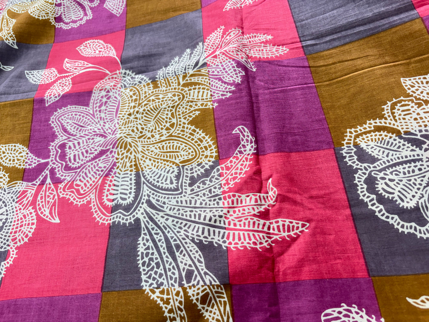 COTTON HANDBLOCK PRINTED FABRIC