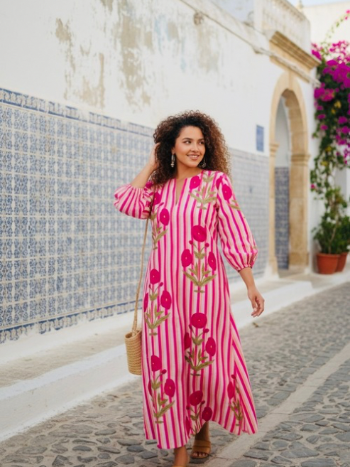 Bloomira -Italian Linen Cotton - MIS625RRD3