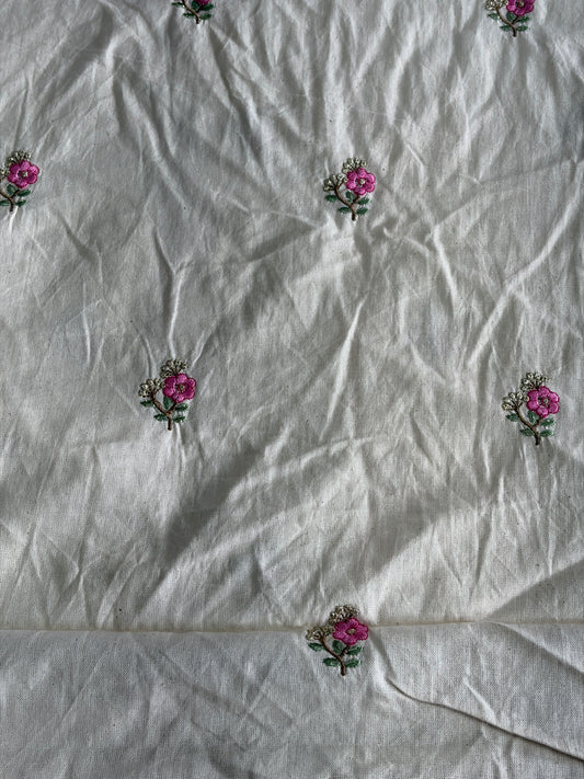 Pure Cotton With Embroidery - MIS285RRD2