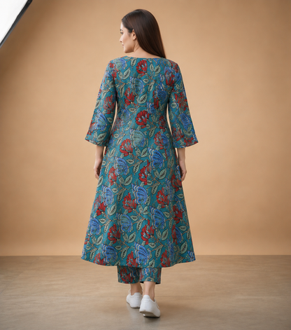 COTTON HANDBLOCK PRINTED FABRIC