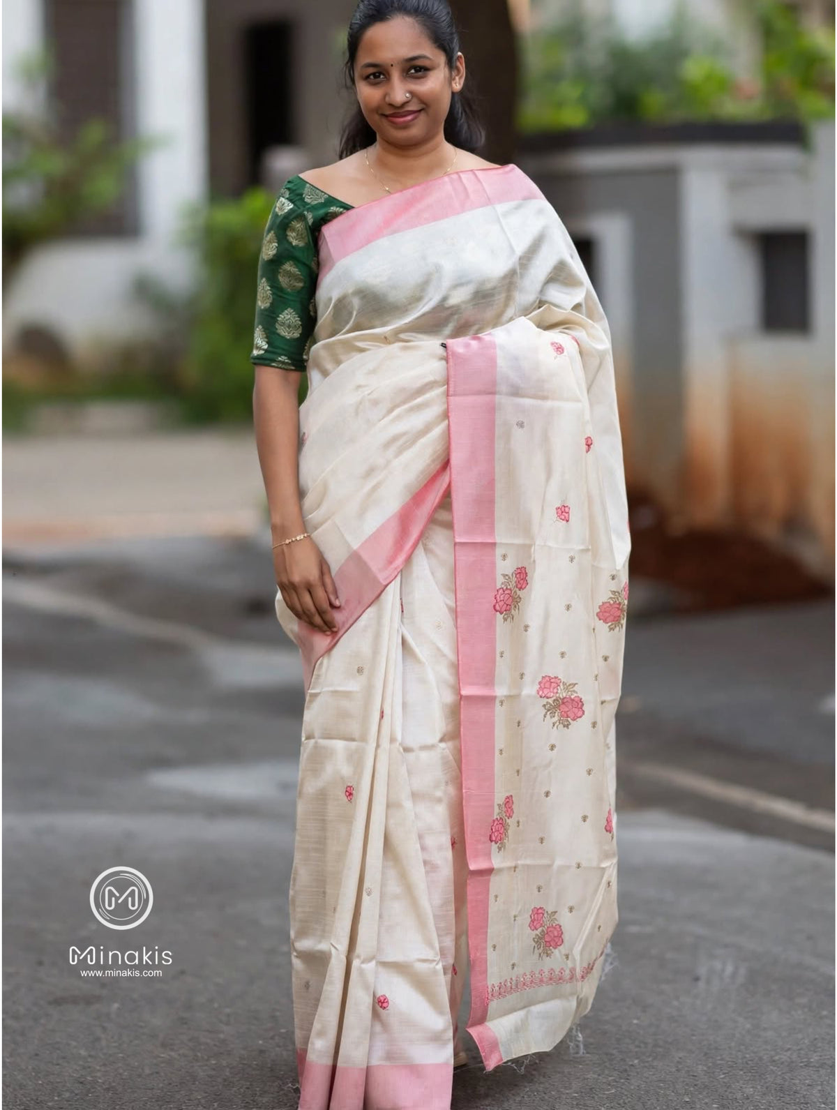 SEMI  SILK SAREE