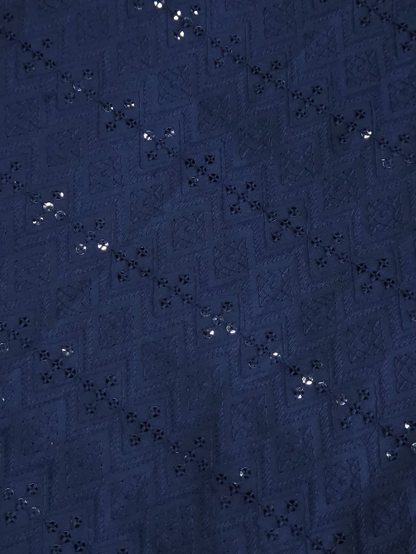 Sequinsed Cotton Fabric – MIS185RRD65