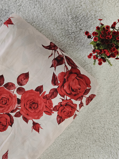 Muslin Digital Printed Cotton Fabric – MIS207RRD45