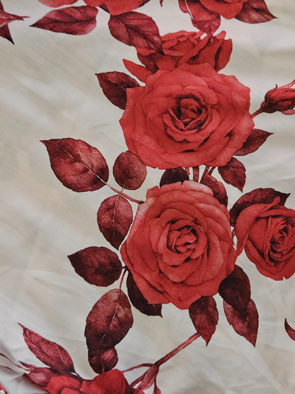 Muslin Digital Printed Cotton Fabric – MIS207RRD45