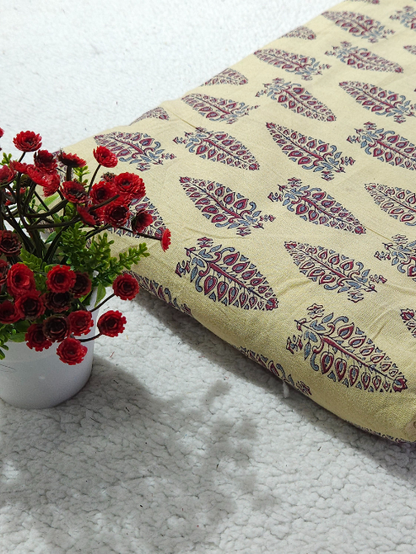 Ajrakh Printed Cotton Fabric – MIS0603SCM9
