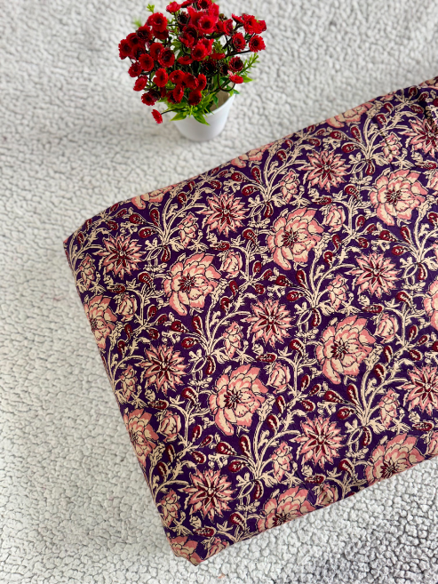 Kalamkari Cotton Fabric – MIS47VF7