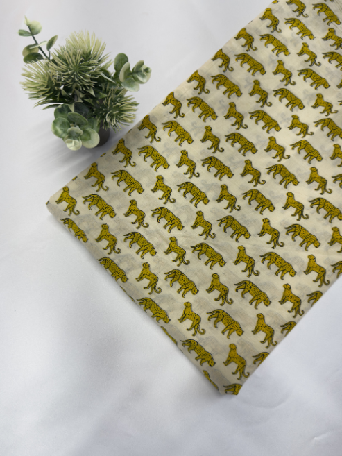 Animal Print Cotton Fabric – MISMS4