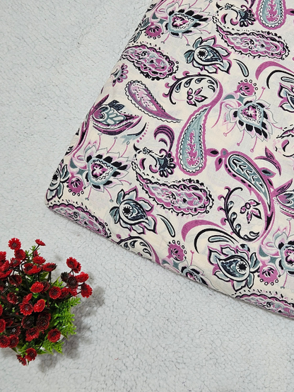 Kalamkari Cotton Fabric – MIS56VF-1