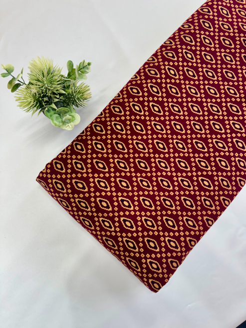 Ajrakh Printed Cotton – MISSF-55