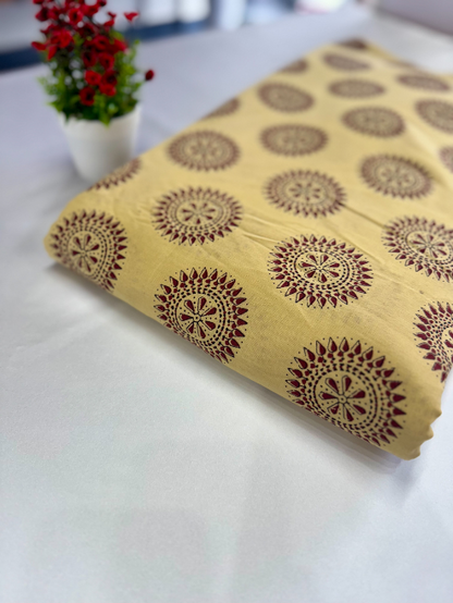 Ajrakh Printed  Cotton – MIS858KF-C3