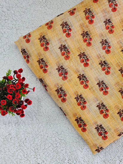 Chanderi Linen Fabric – MIS353SPH2