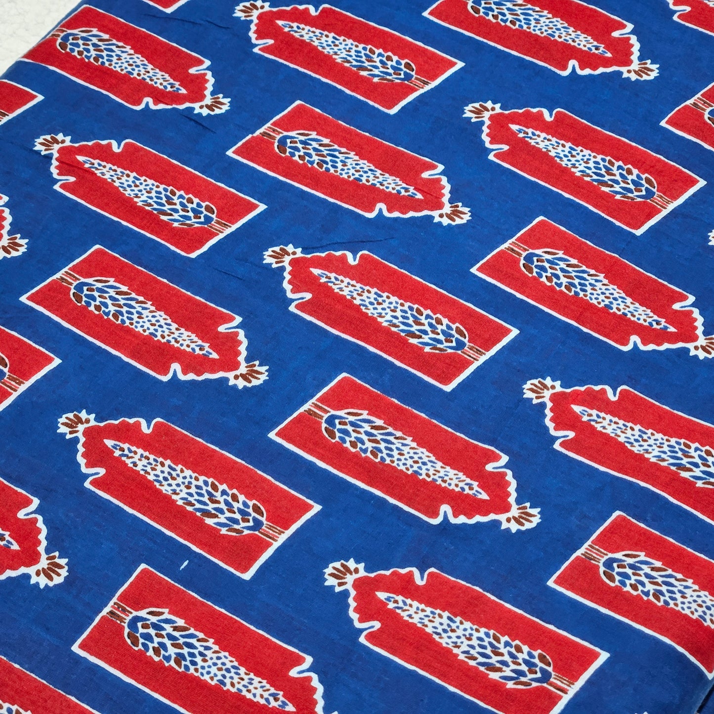 Ajrakh Printed Cotton Fabric- MIS 1380SST4