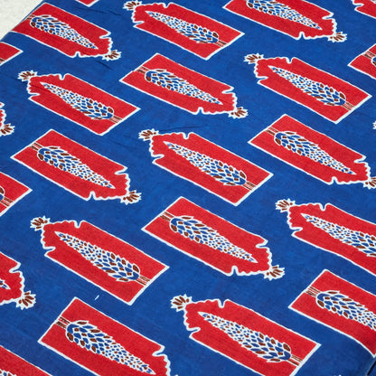 Ajrakh Printed Cotton Fabric- MIS 1380SST4