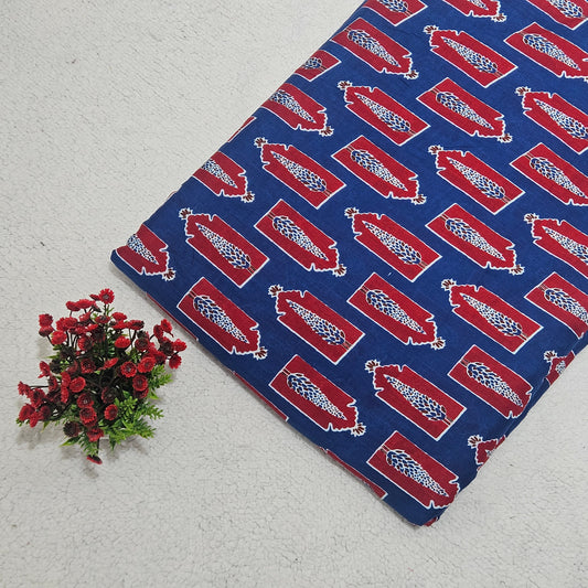 Ajrakh Printed Cotton Fabric- MIS 1380SST4