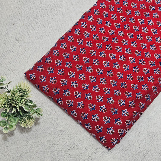 Ajrakh  Printed Cotton Fabric – MIS1325SST2