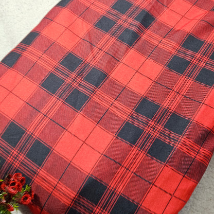 Linen  Cotton Fabric- MIS383RRD9