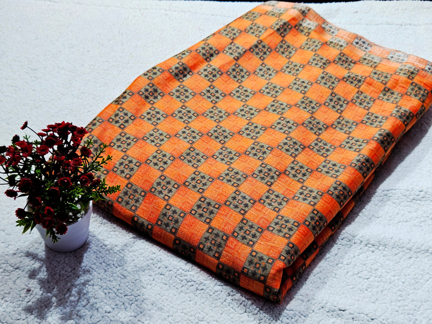 Mix Cotton Fabric-MIS185RRD36