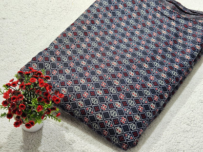 Mix Cotton Fabric-MIS185RRD81