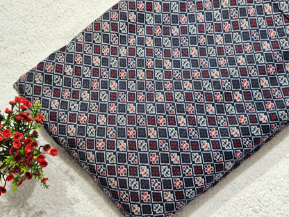 Mix Cotton Fabric-MIS185RRD81