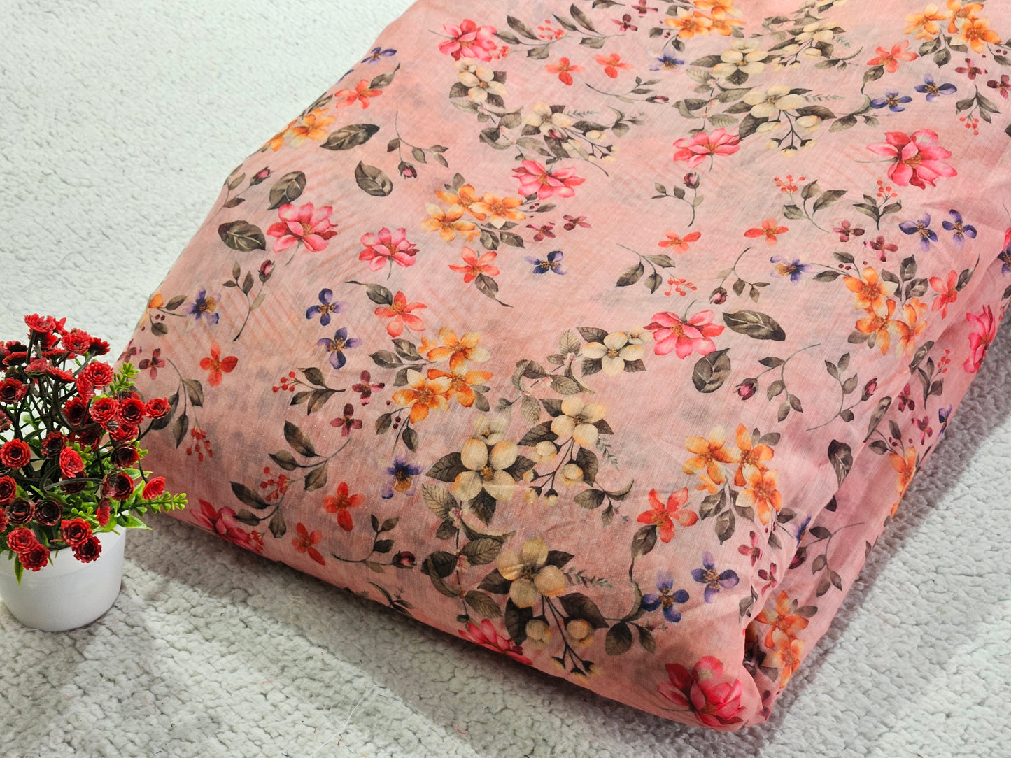 Chanderi Cotton- MIS207RRD14