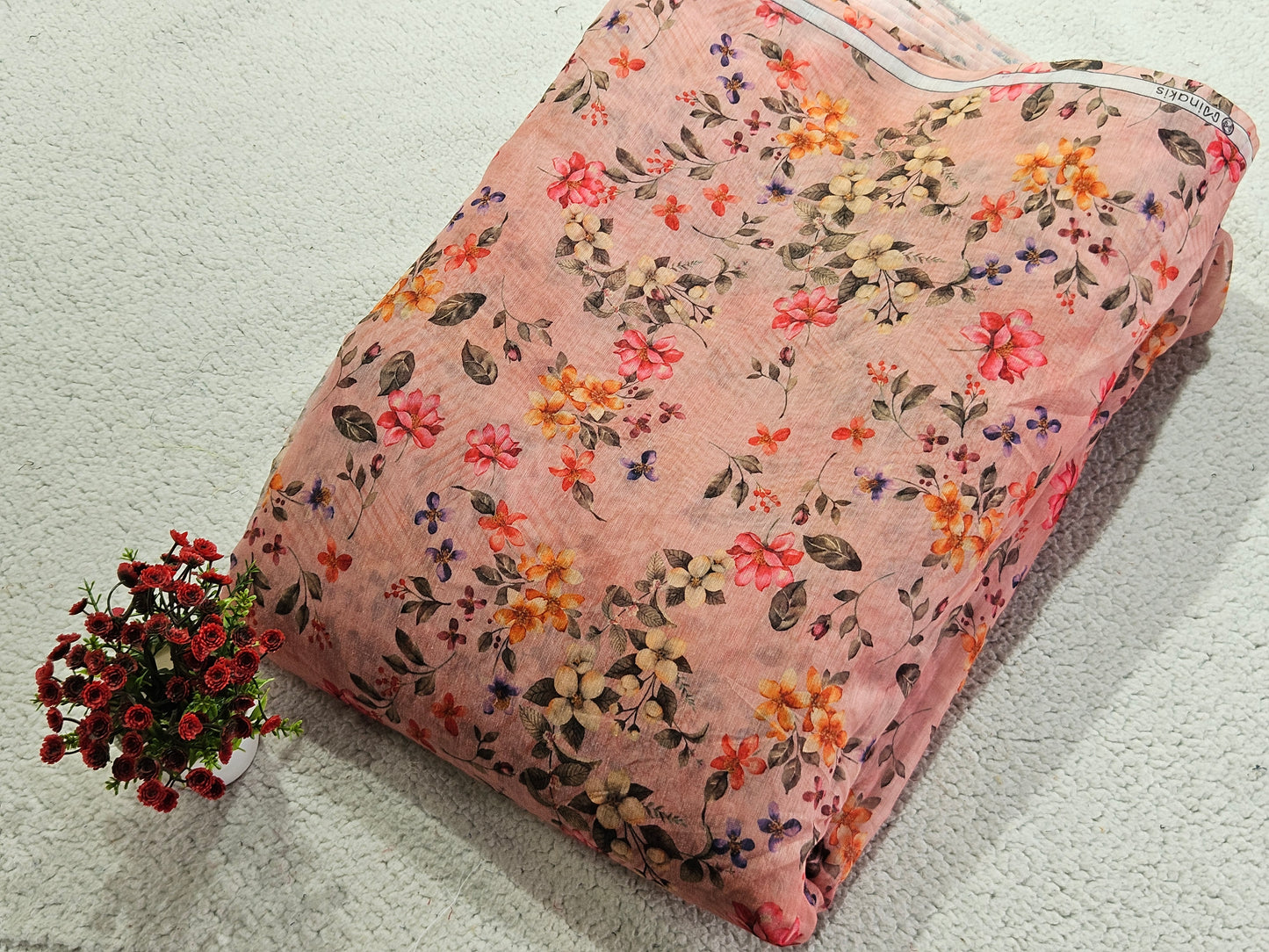 Chanderi Cotton- MIS207RRD14