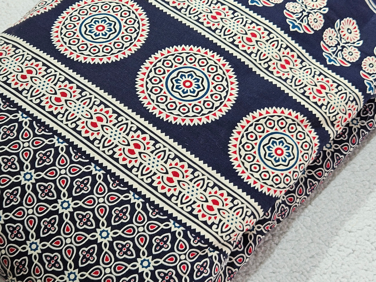 Pure Cotton Screen Print Fabric- MIS1346SCM5