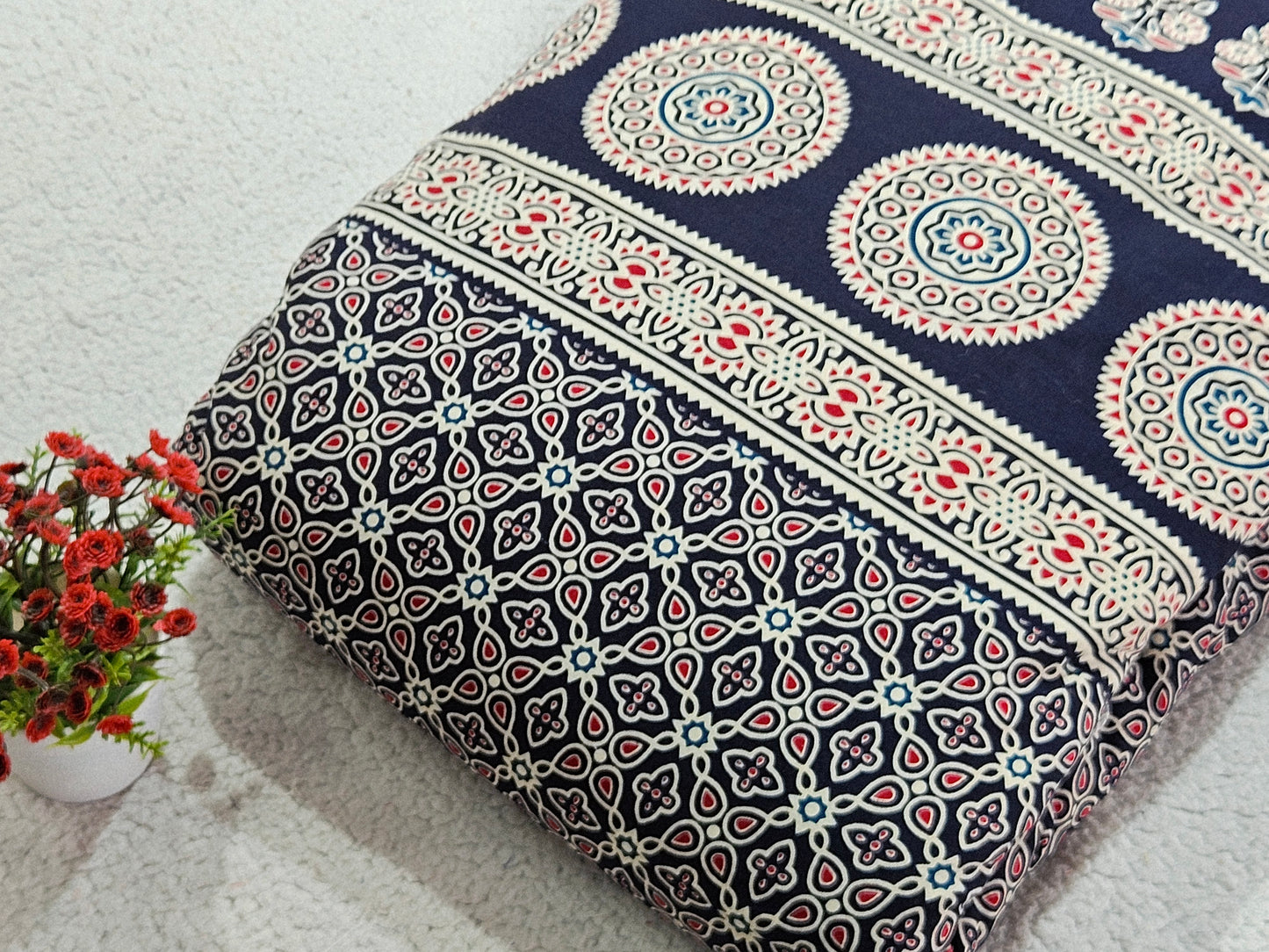 Pure Cotton Screen Print Fabric- MIS1346SCM5