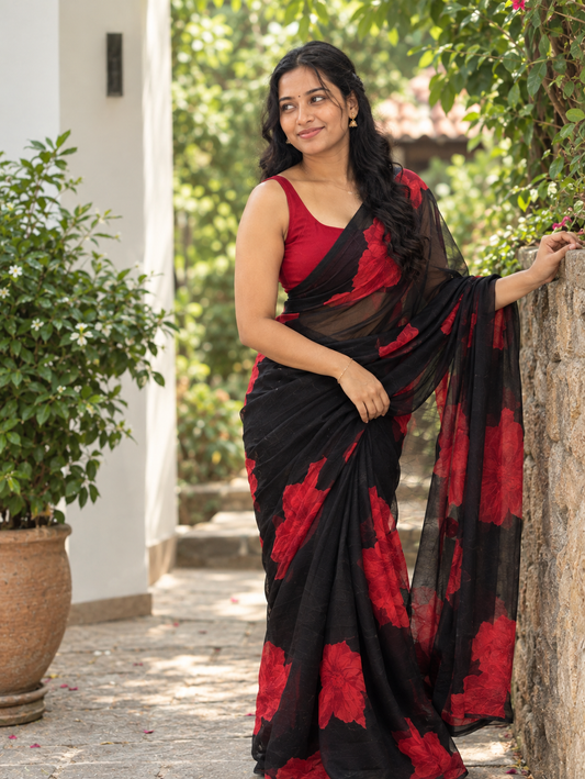 CHIFFON SAREE