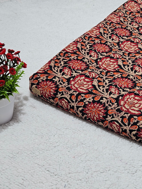 Kalamkari Cotton Fabric – MIS56VF-6