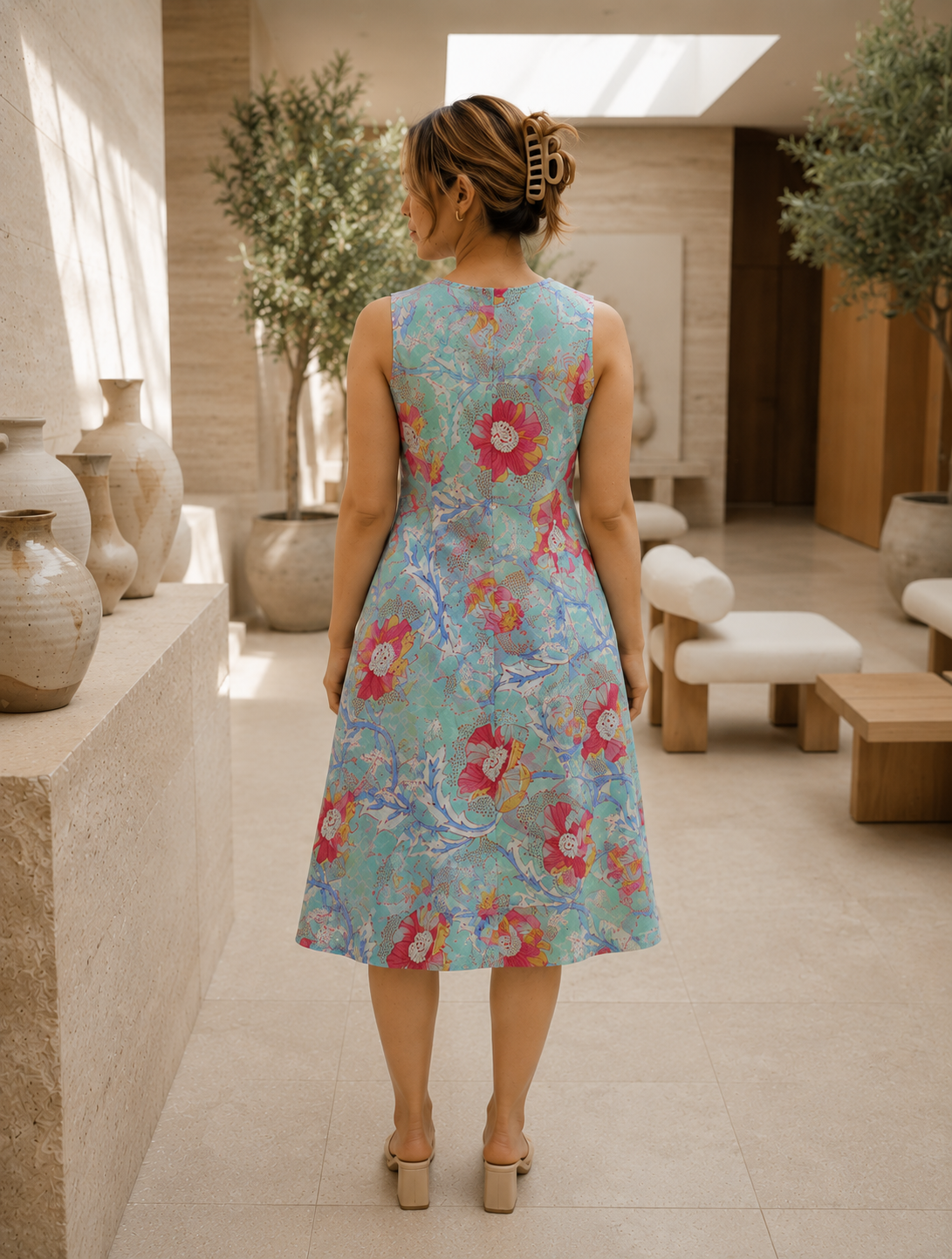 COTTON HANDBLOCK PRINTED FABRIC
